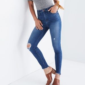 Madewell Curvy High-Rise Skinny Jeans Size 28